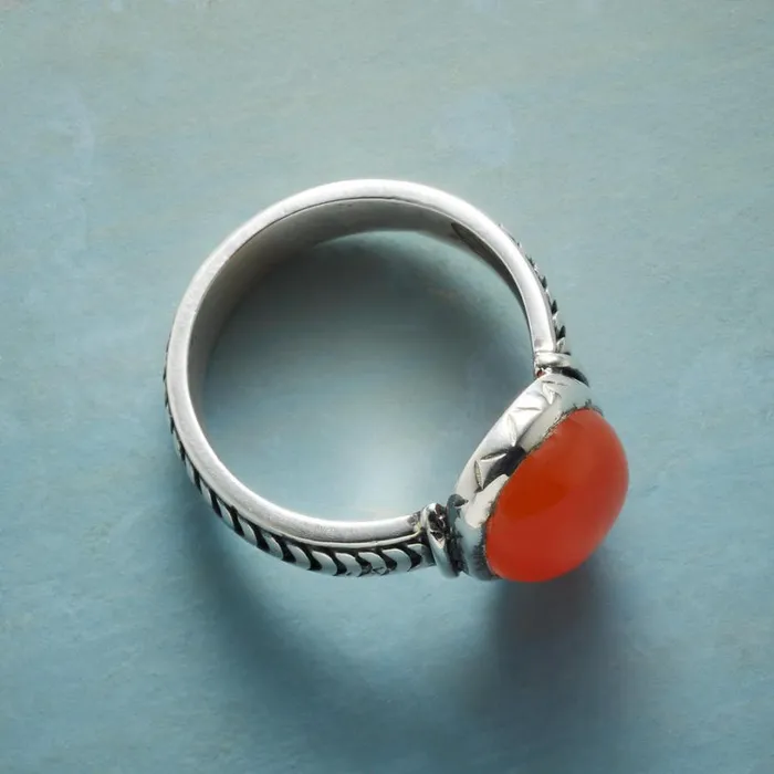 Women Carnelian Soundwaves Ring Sundance Catalog Rings Women Carnelian Soundwaves Ring Sundance Catalog Rings