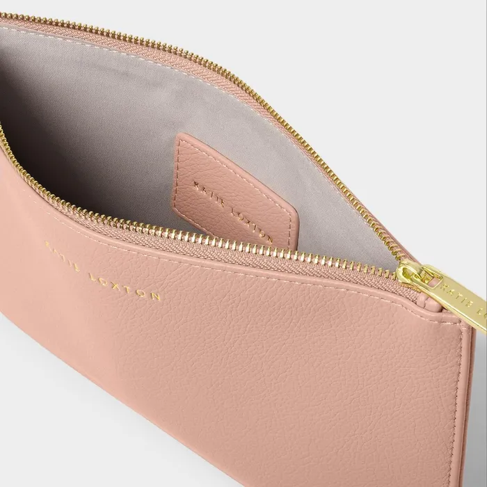 Women Clutch Bags and Pouches Katie Loxton Hallie Wristlet Pouch In Blossom Pink 8211 Clutch Bag