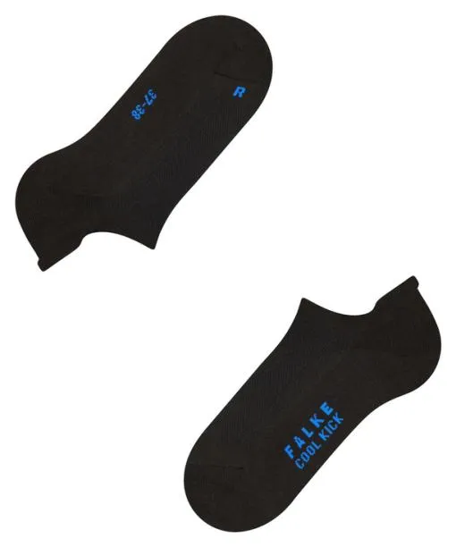 Women Cool Kick Women Sneaker Socks Black FALKE Ankle Socks
