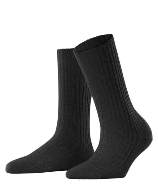 Women Cosy Wool Boot Women Socks Anthramel FALKE Socks