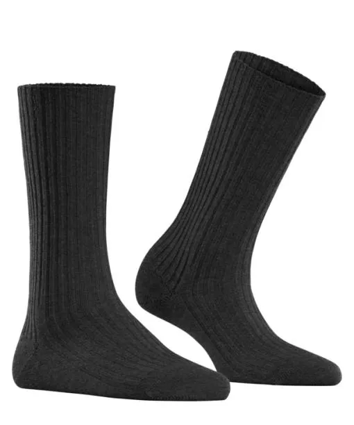 Women Cosy Wool Boot Women Socks Anthramel FALKE Socks