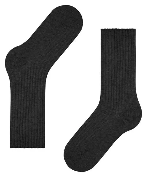 Women Cosy Wool Boot Women Socks Anthramel FALKE Socks