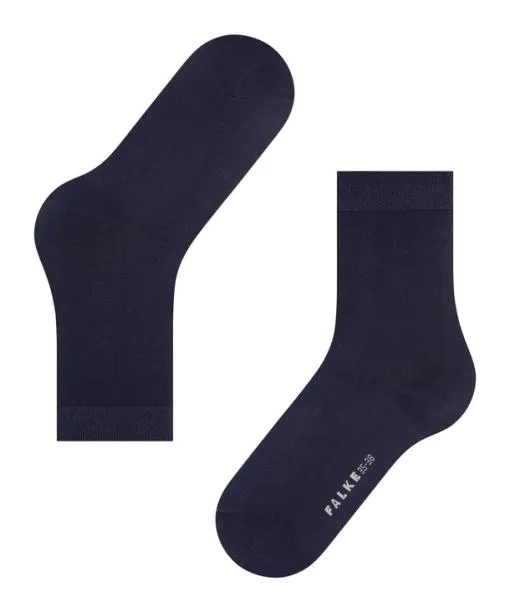 Women Cotton Touch Women Socks Dark Navy FALKE Socks