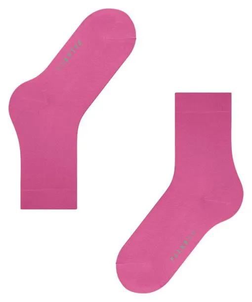 Women Cotton Touch Women Socks Pink FALKE Socks