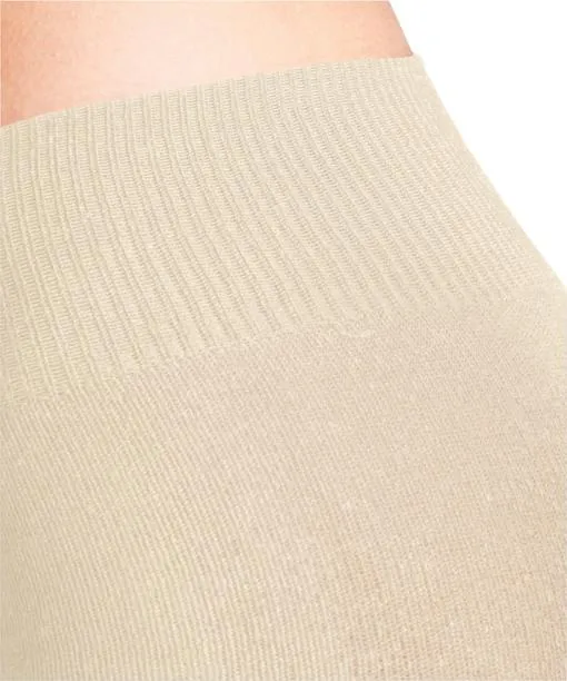 Women Cross Knit Women Tights Creme FALKE Nude Tights