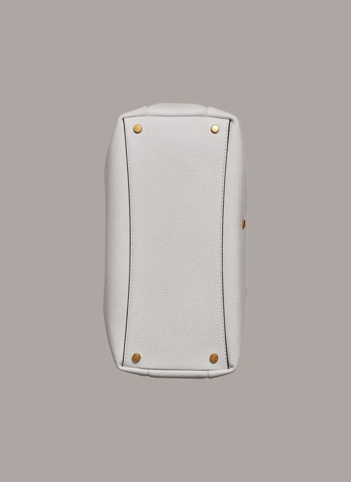 Women Crossbody Bags And Satchels Donna Karan AMAGANSETT SATCHEL BAG Brilliant White