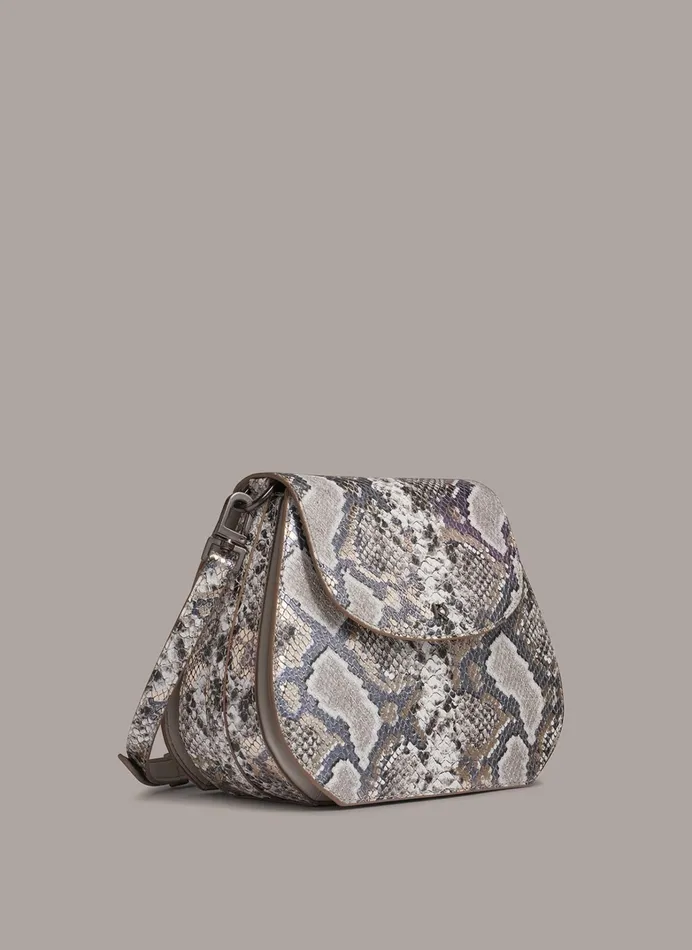 Women Crossbody Bags And Satchels Donna Karan BELLEROSE CROSSBODY Multi Python