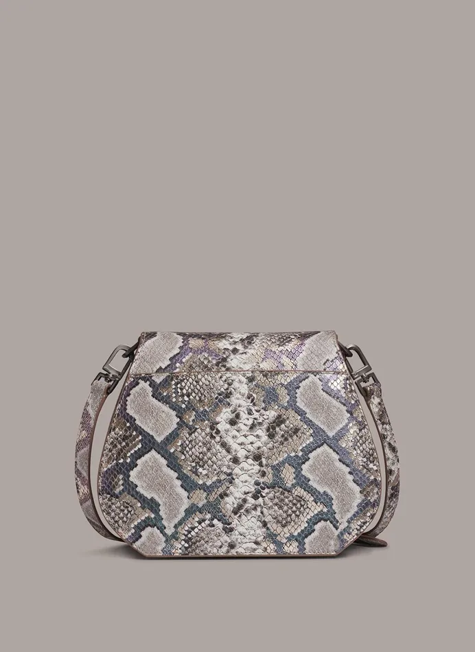 Women Crossbody Bags And Satchels Donna Karan BELLEROSE CROSSBODY Multi Python