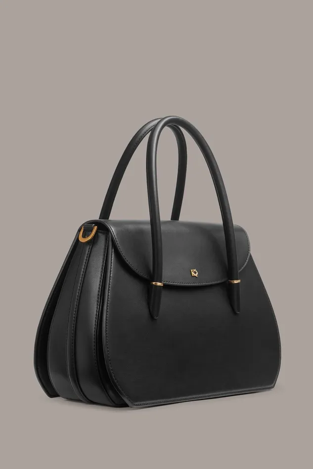 Women Crossbody Bags And Satchels Donna Karan BELLEROSE SATCHEL Black