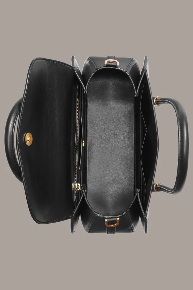Women Crossbody Bags And Satchels Donna Karan BELLEROSE SATCHEL Black