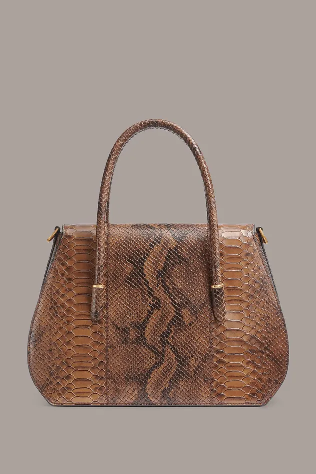 Women Crossbody Bags And Satchels Donna Karan BELLEROSE SATCHEL Teak