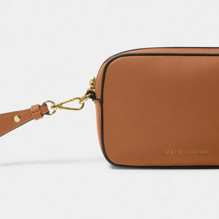 Women Crossbody Bags Katie Loxton Marni Cognac Mini Crossbody Bag 8211 Vegan Leather