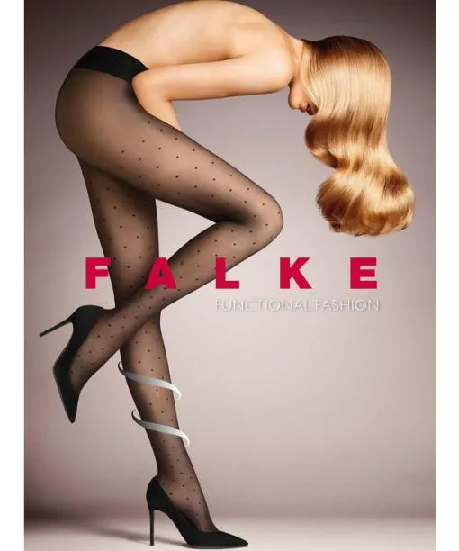 Women Dot Vitalize 20 DEN Women Tights Marine FALKE Functionals