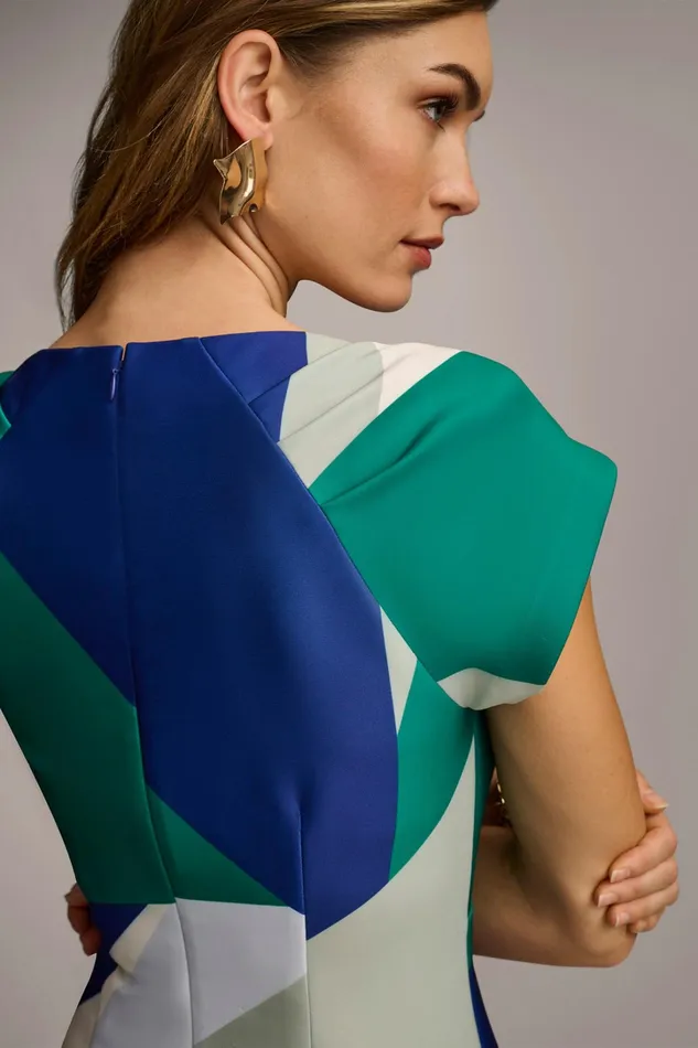 Women Dresses And Jumpsuits Donna Karan SHEATH COLORBLOCK DRESS Lawn Multi