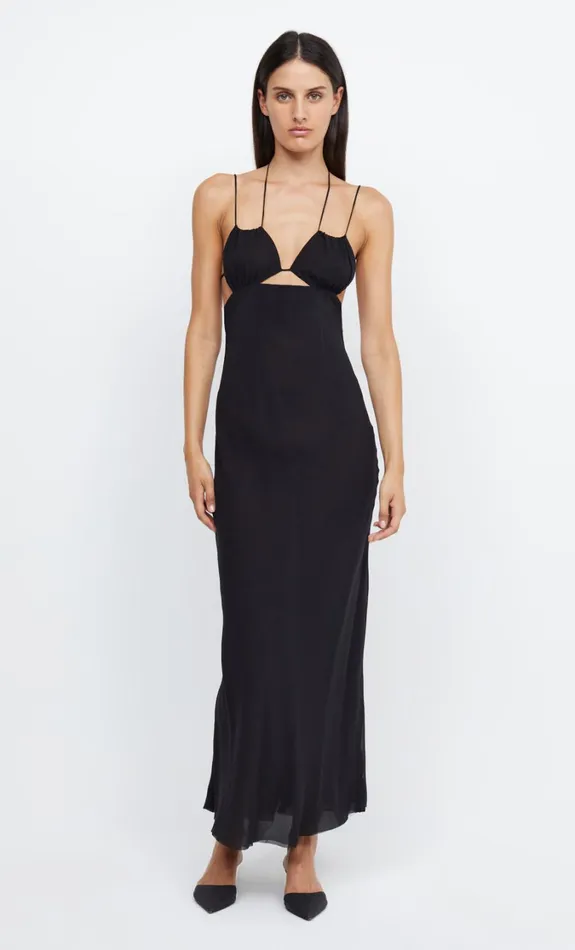 Women Dresses Bec Bridge ARCHER STRAPPY MAXI DRESS Black