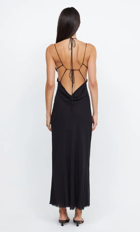 Women Dresses Bec Bridge ARCHER STRAPPY MAXI DRESS Black