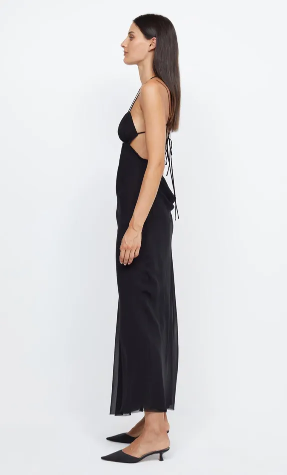 Women Dresses Bec Bridge ARCHER STRAPPY MAXI DRESS Black