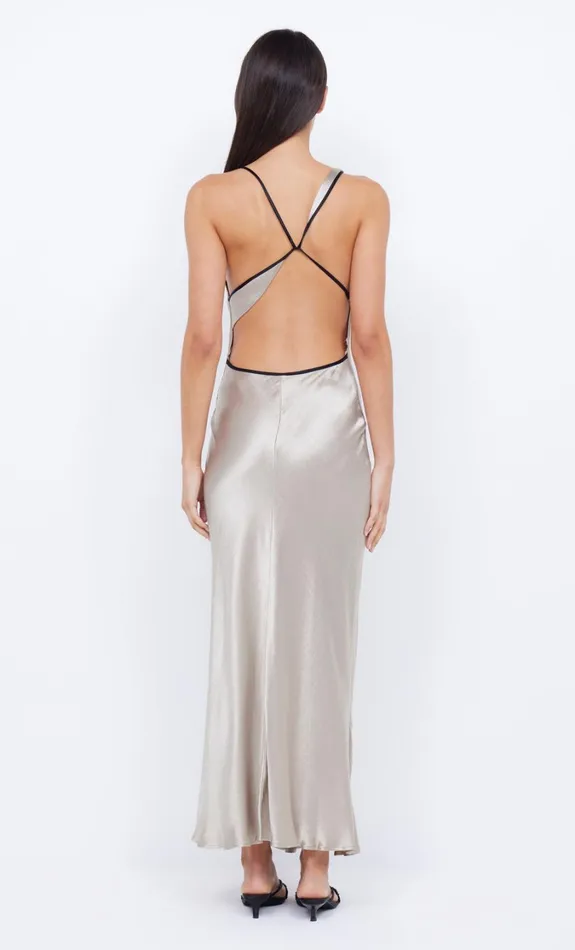 Women Dresses Bec Bridge FARAH COWL MAXI DRESS Oysterblack
