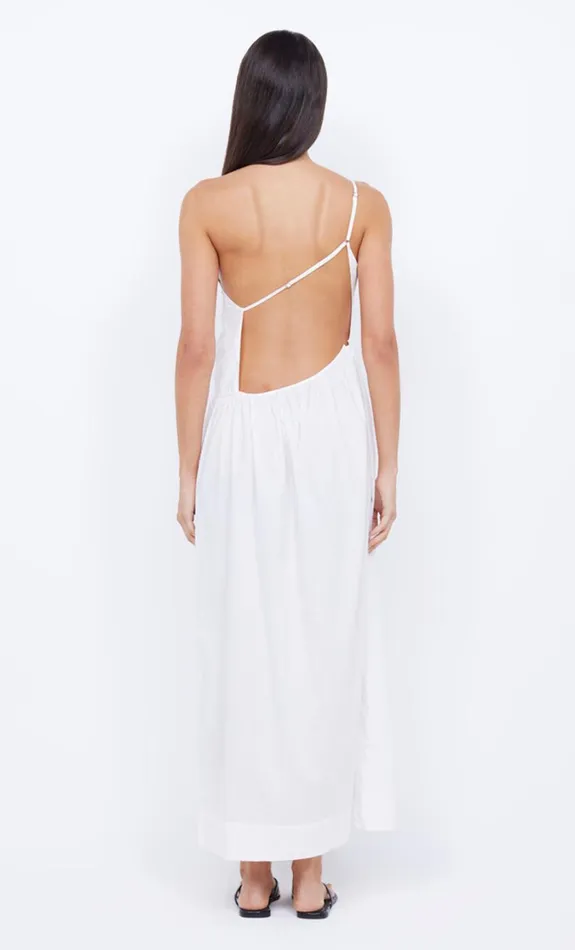 Women Dresses Bec Bridge LENNOX ONE SHOULDER MAXI Ivory
