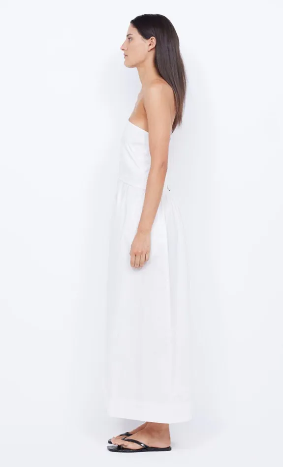Women Dresses Bec Bridge LENNOX ONE SHOULDER MAXI Ivory