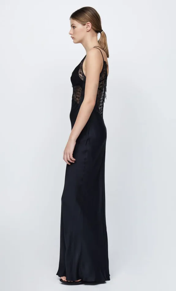 Women Dresses Bec Bridge LUCILLE LACE MAXI DRESS Black