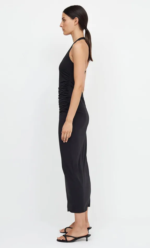 Women Dresses Bec Bridge MYLA HALTER MAXI DRESS Black