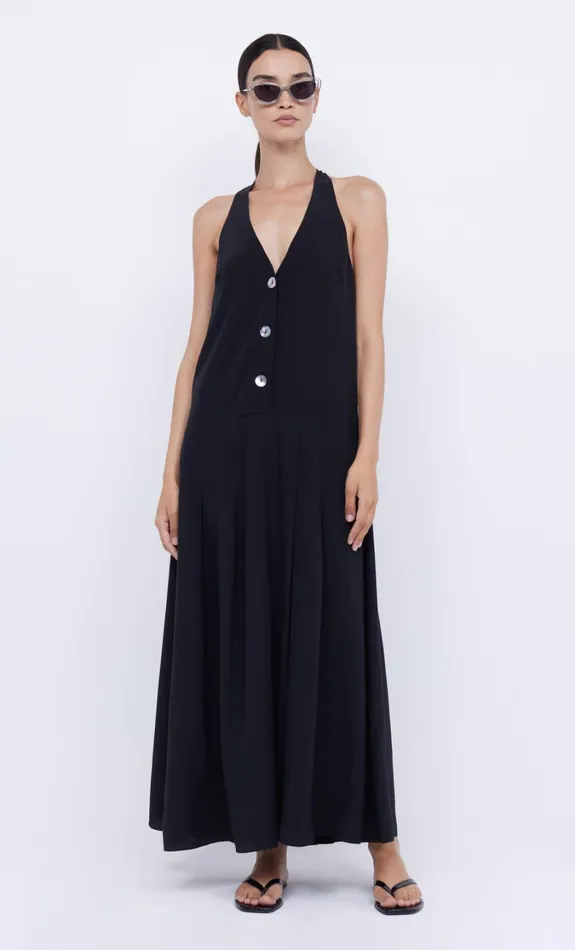 Women Dresses Bec Bridge PIPER HALTER MAXI DRESS Black
