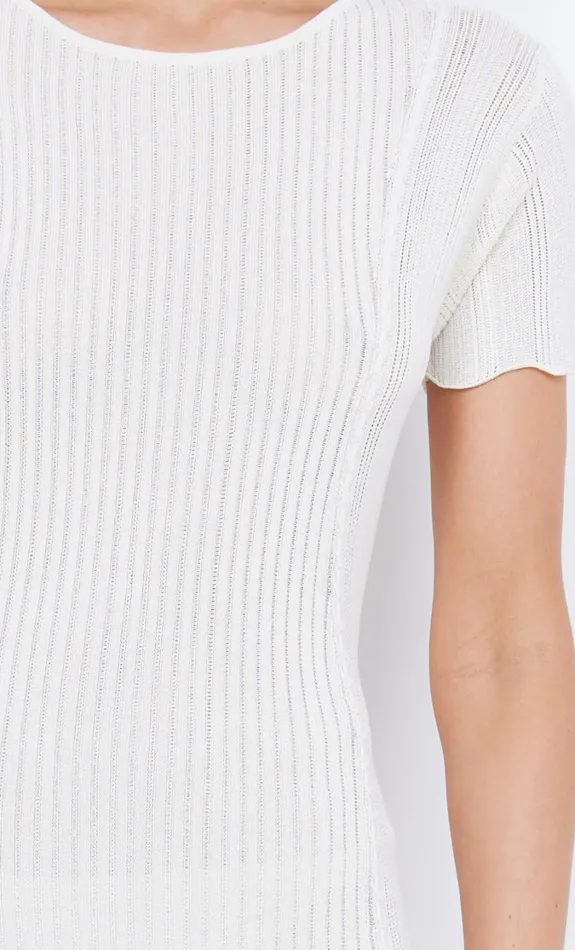 Women Dresses Bec Bridge SAMMY CAP SLEEVE KNIT MAXI Ivory