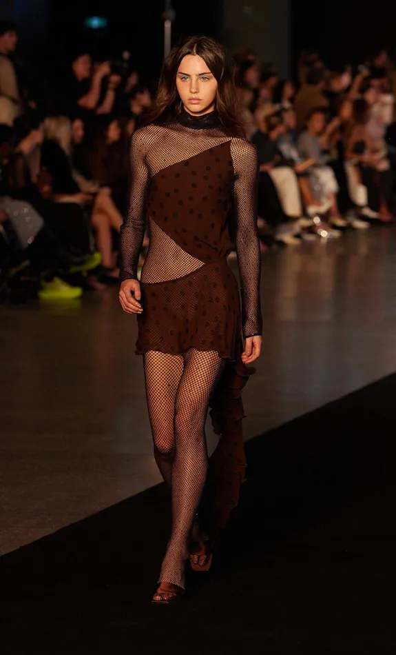 Women Dresses Bec Bridge TURNER CUT OUT MINI DRESS Chocolateblack