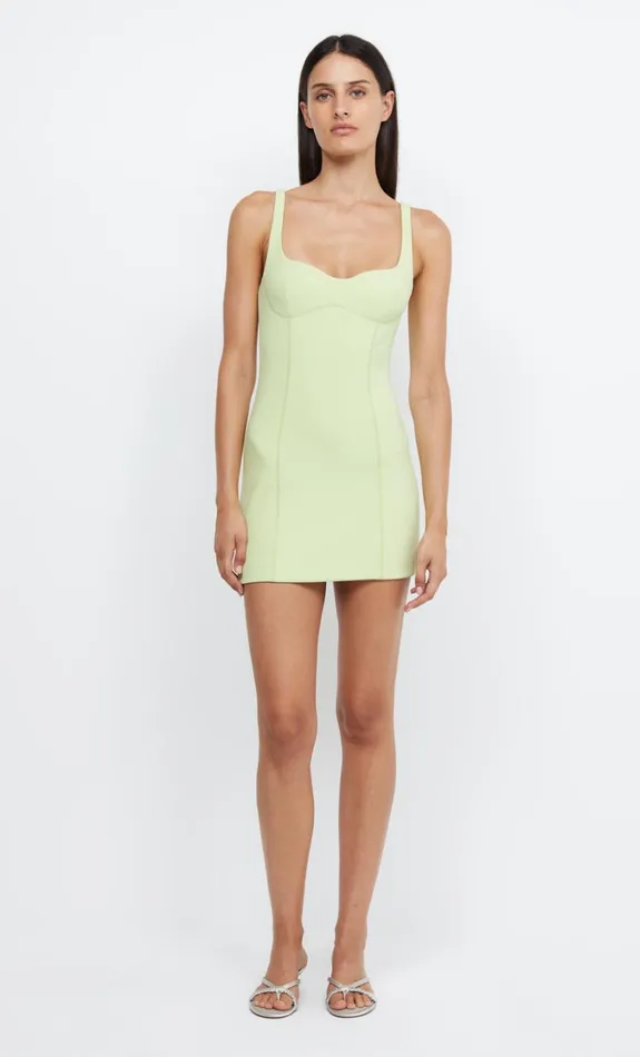 Women Dresses Bec Bridge ZOEY MINI DRESS Lime