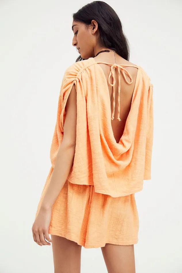 Women Dresses Free People Pietro Romper Melo Pearl