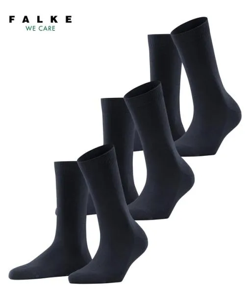 Women Family 3Pack Women Socks Dark Navy FALKE Socks