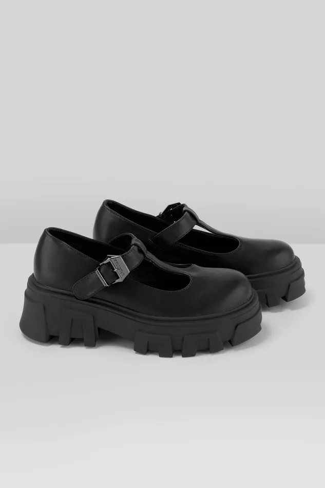 Women Flats and Trainers Killstar Eclipse Mary Janes