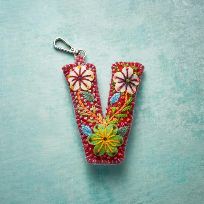Women Fleur De Felt Initial Clip Multi Sundance Catalog Personalization Women Fleur De Felt Initial Clip Multi Sundance Catalog Personalization
