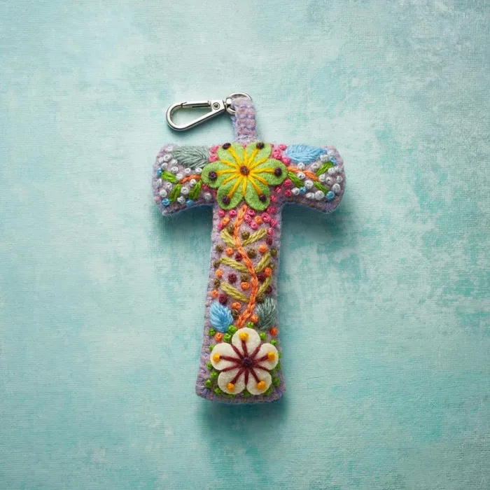 Women Fleur De Felt Initial Clip Multi Sundance Catalog Personalization Women Fleur De Felt Initial Clip Multi Sundance Catalog Personalization