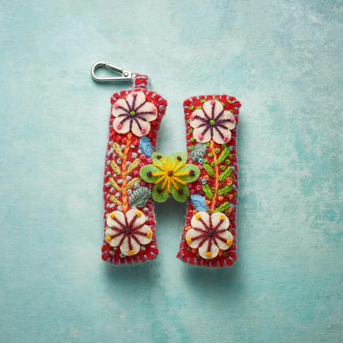 Women Fleur De Felt Initial Clip Multi Sundance Catalog Personalization Women Fleur De Felt Initial Clip Multi Sundance Catalog Personalization