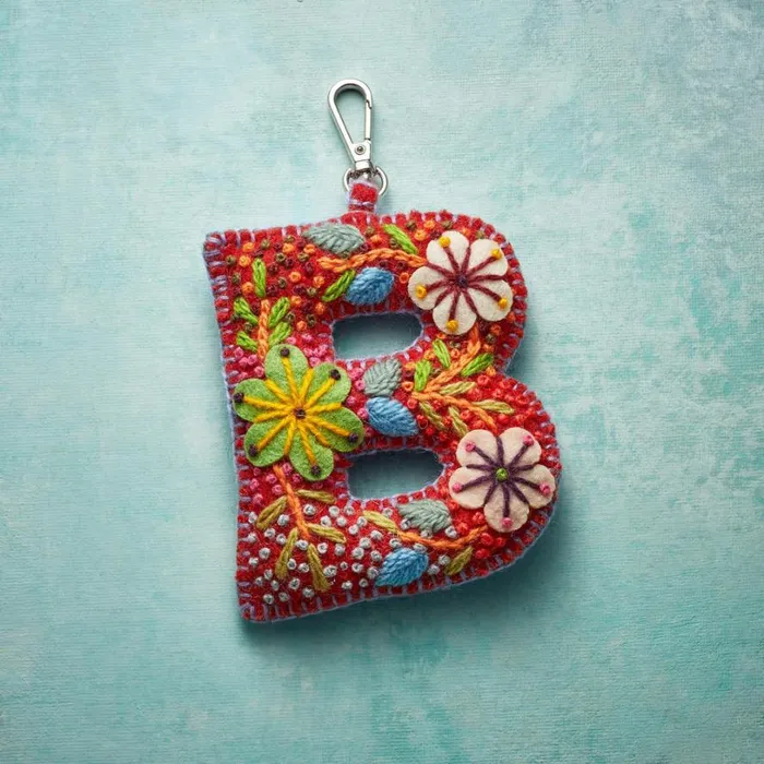 Women Fleur De Felt Initial Clip Multi Sundance Catalog Personalization Women Fleur De Felt Initial Clip Multi Sundance Catalog Personalization