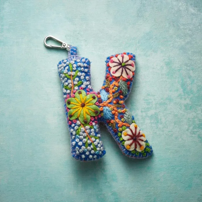 Women Fleur De Felt Initial Clip Multi Sundance Catalog Personalization Women Fleur De Felt Initial Clip Multi Sundance Catalog Personalization