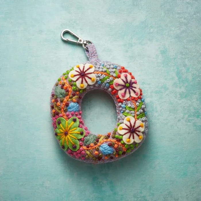 Women Fleur De Felt Initial Clip Multi Sundance Catalog Personalization Women Fleur De Felt Initial Clip Multi Sundance Catalog Personalization