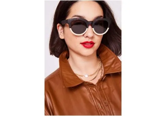Women Florentin Tortoise Brown TOMS Sunglasses