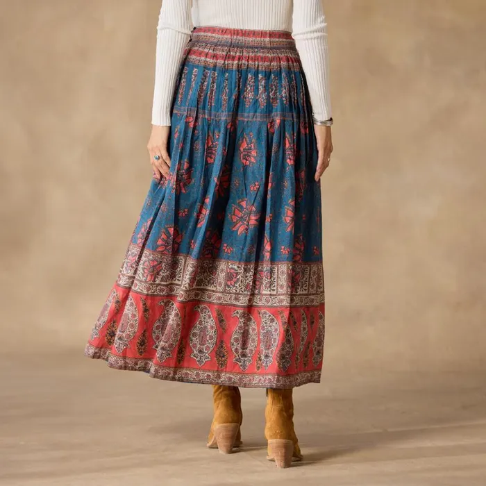 Women Flower Crowns Skirt Teal Sundance Catalog Skirts Women Flower Crowns Skirt Teal Sundance Catalog Skirts