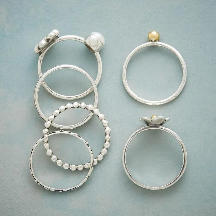 Women Garden Of Delight Ring Set Sundance Catalog Rings Women Garden Of Delight Ring Set Sundance Catalog Rings