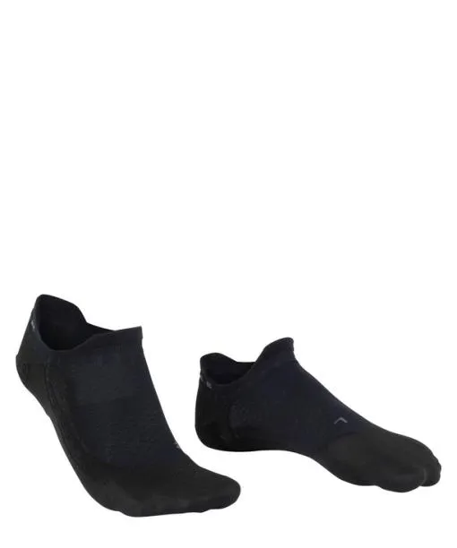 Women GO5 Invisible Women Golf No Show Socks Black FALKE Golf Socks