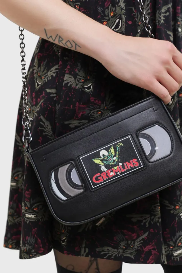 Women Handbags Killstar Gremlins Cassette Handbag