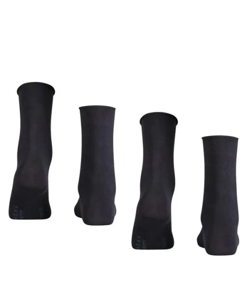 Women Happy 2Pack Women Socks Dark Navy FALKE Socks