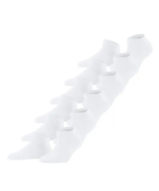 Women Happy Bundle 6Pack Women Sneaker Socks White FALKE Ankle Socks