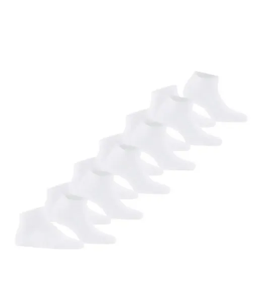 Women Happy Bundle 6Pack Women Sneaker Socks White FALKE Ankle Socks