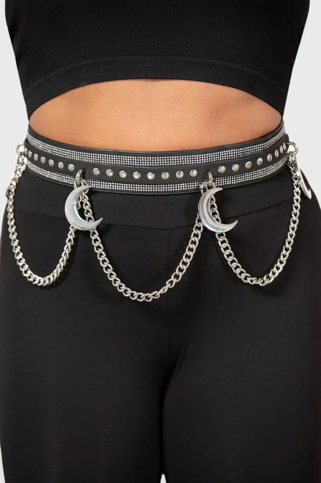 Women Harnesses and Belts Killstar Luna039s Levitation Belt
