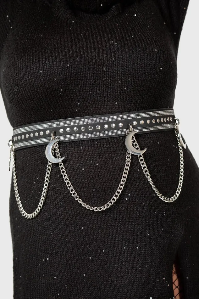 Women Harnesses and Belts Killstar Luna039s Levitation Belt