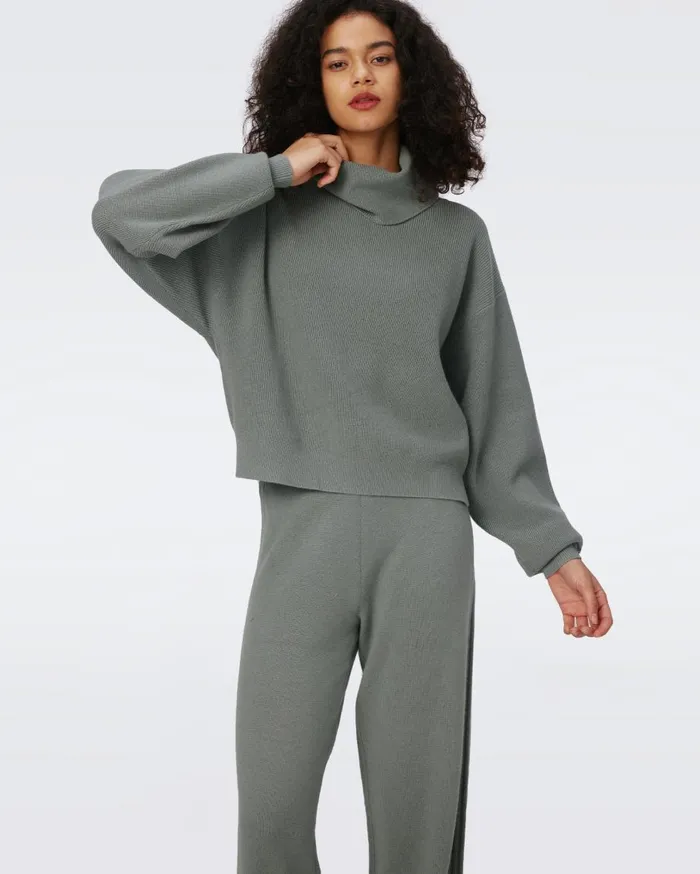 Women Jax Knit Pants Oran DVF Pants and Shorts